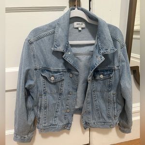 Agolde Charli Denim Jacket in Veer XS